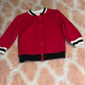 Baby boy zip up jacket